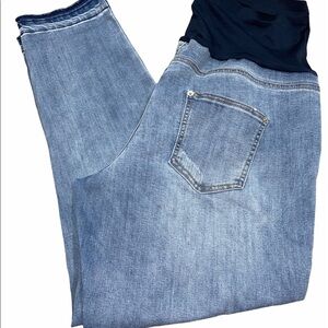 Time and Tru maternity jeans distressed size extra large XL 16-18 new with tags